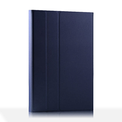 JIUYU Leather Cover Shell + Wireless Bluetooth Keyboard Set for iPad 10.2 (2021)/(2020)/(2019)