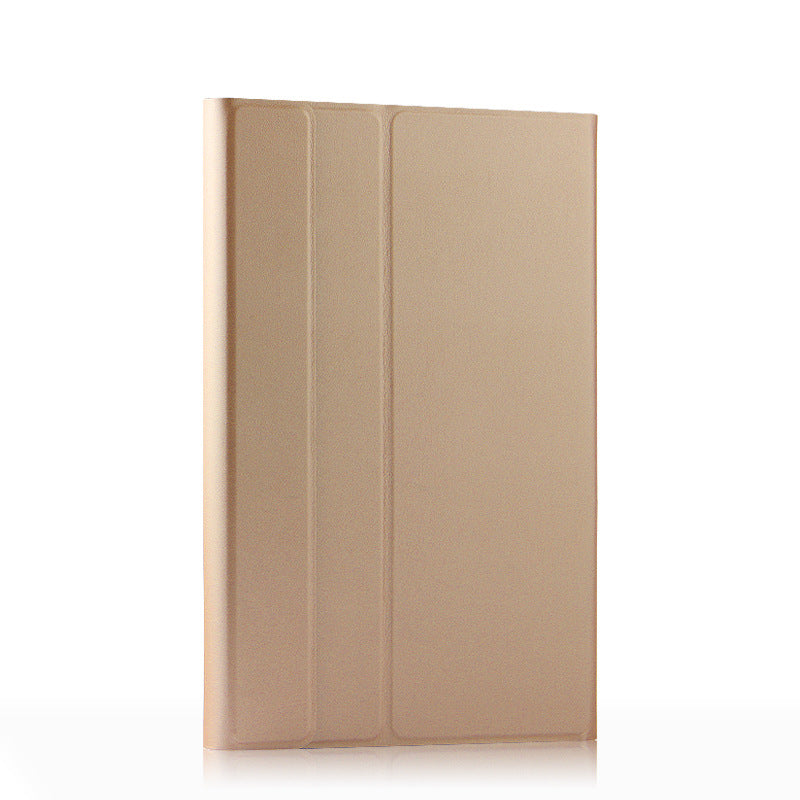 JIUYU Wireless Bluetooth Keyboard + Leather Protective Shell Set with Stand for iPad mini 1/2/3