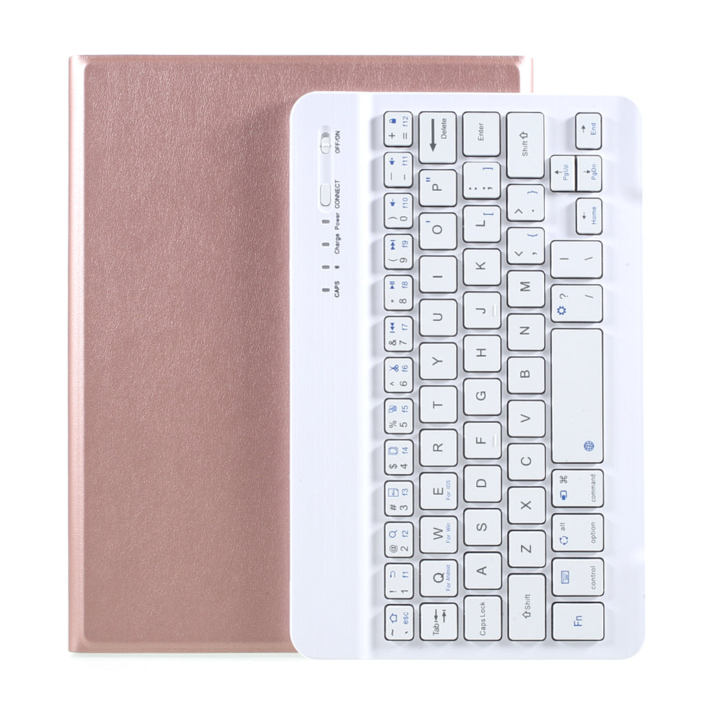 Textured Leather Case+Bluetooth Keyboard for iPad Mini 2/iPad Mini/iPad Mini 4/iPad Mini (2019) 7.9 inch