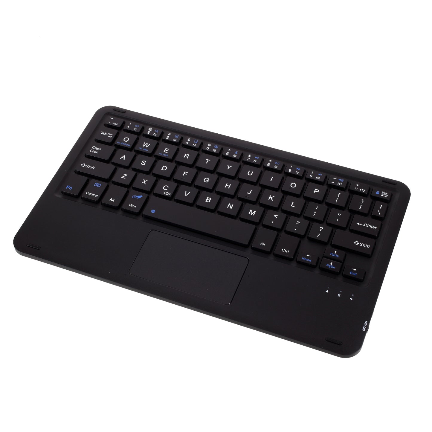 A500-A Leather Protective Case + Touch Keyboard Set for Samsung Galaxy Tab A7 10.4 (2020) T500/T505