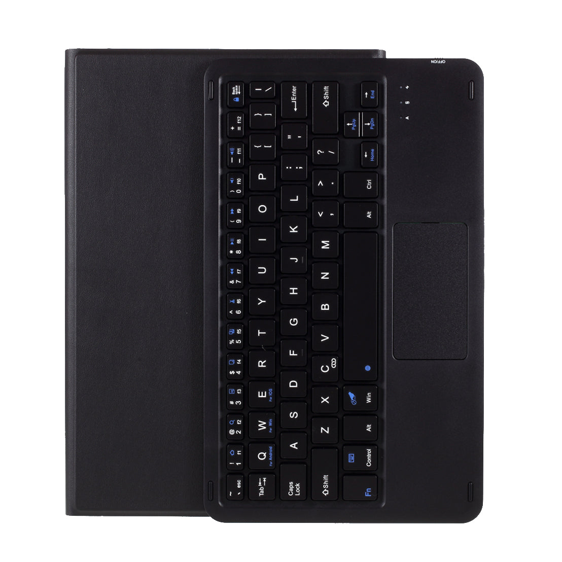 A610-A Leather Protective Case + Keyboard with Touch Board Set for Samsung Galaxy Tab S6 Lite P610/P615