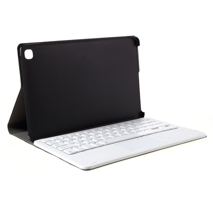 A610-A Leather Protective Case + Keyboard with Touch Board Set for Samsung Galaxy Tab S6 Lite P610/P615