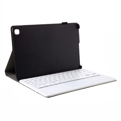 A610-A Leather Protective Case + Keyboard with Touch Board Set for Samsung Galaxy Tab S6 Lite P610/P615