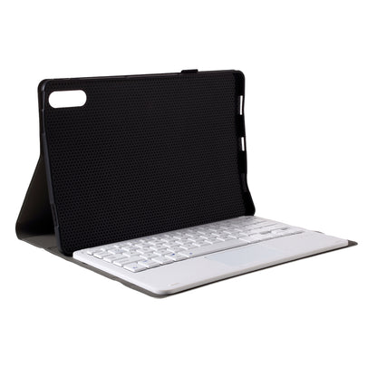Leather Protective Case + Wireless Bluetooth Touch Keyboard Set for Lenovo Tab P11 Pro