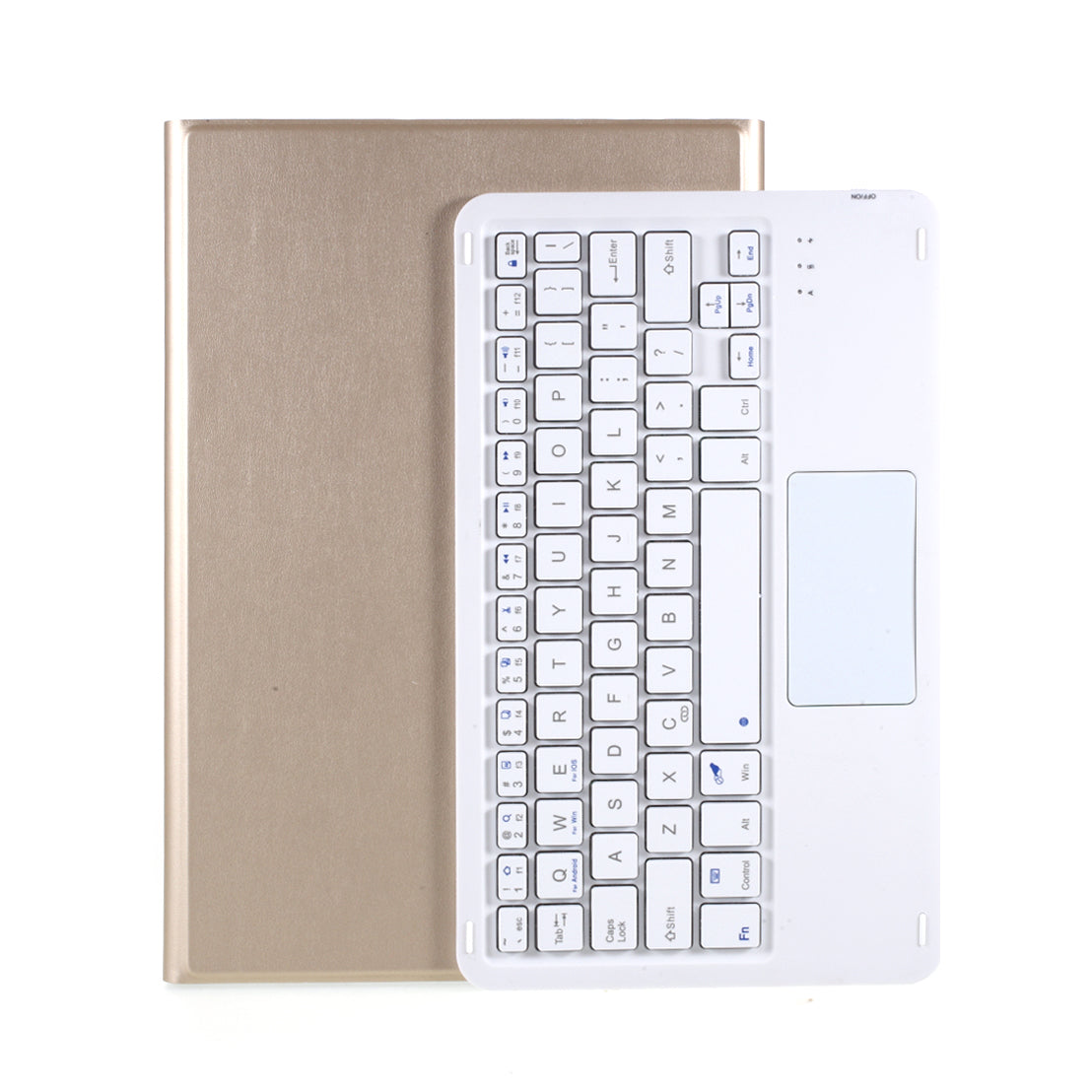 Leather Protective Case + Wireless Bluetooth Touch Keyboard Set for Lenovo Tab P11 Pro