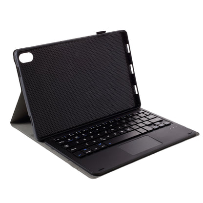 Bluetooth Keyboard with Touchpad + Leather Protective Case Combo Set for Lenovo Tab P11 TB-J606F / Tab P11 5G1