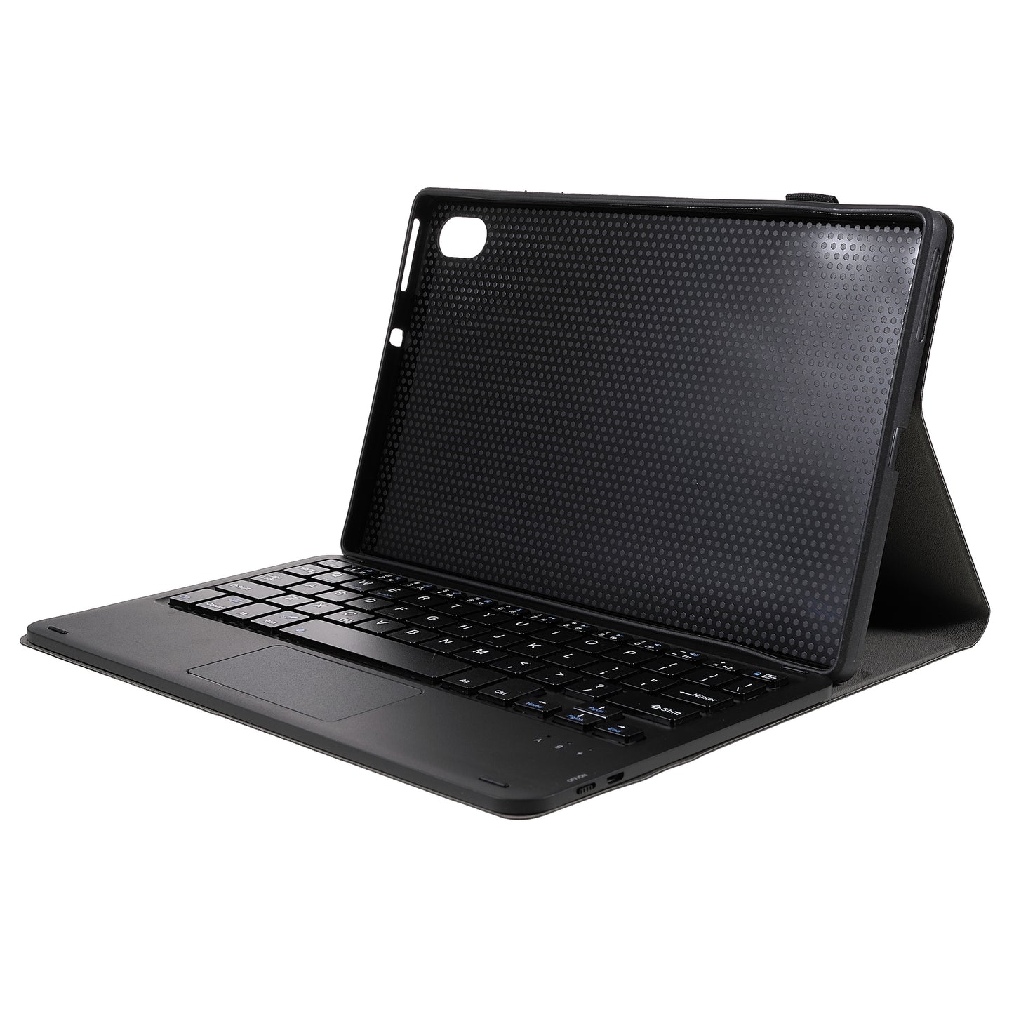 Wireless Bluetooth Touch Keyboard + Leather Protective Case Set for Lenovo Tab M10 Plus