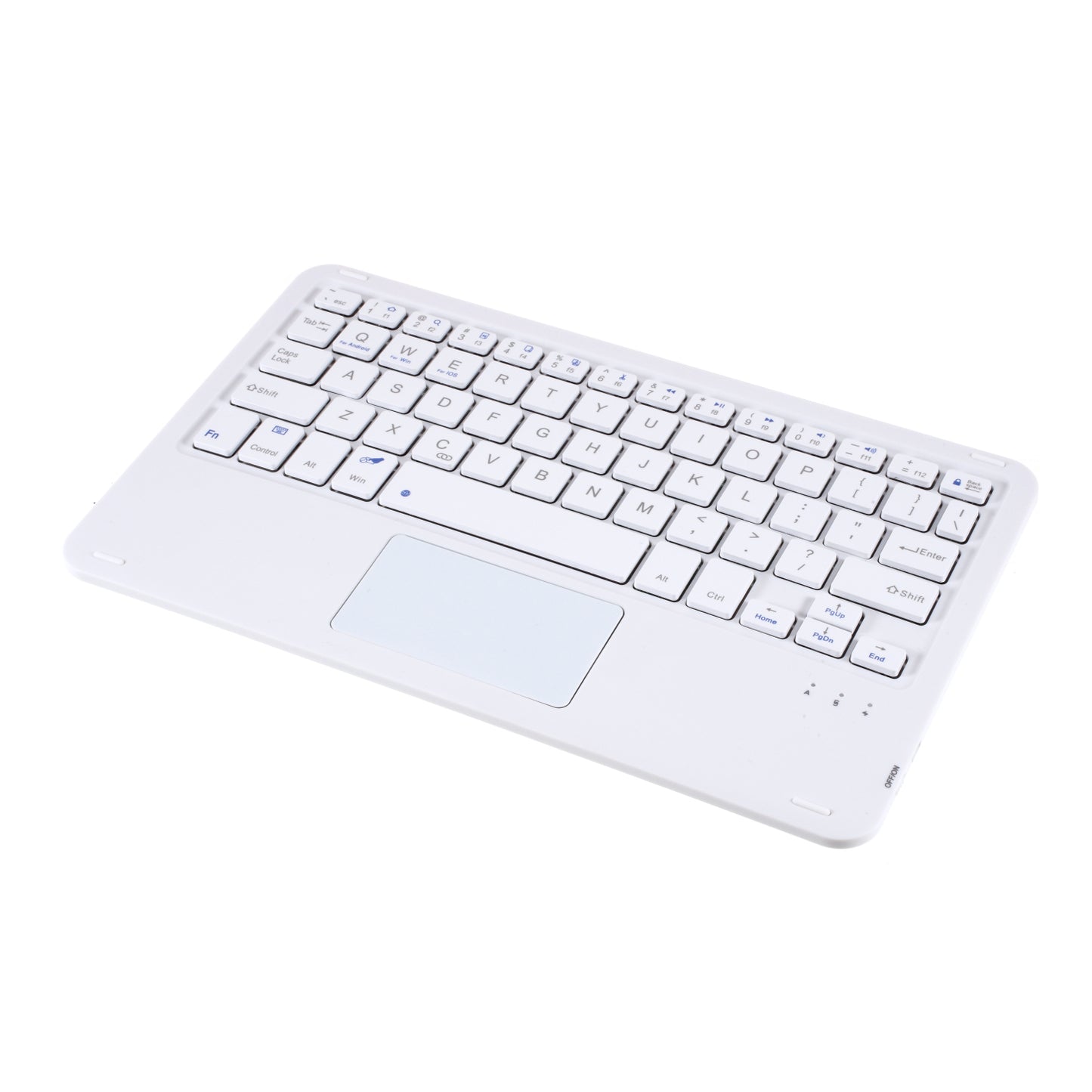 Wireless Bluetooth Touch Keyboard + Leather Protective Case Set for Lenovo Tab M10 Plus