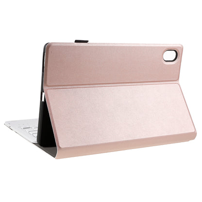 Wireless Bluetooth Touch Keyboard + Leather Protective Case Set for Lenovo Tab M10 Plus