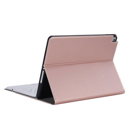 YA102B-A 2 in 1 Bluetooth Keyboard Leather Case with Mouse for iPad 10.2 (2021)/(2020)/(2019)/iPad Air 10.5 inch (2019)/iPad Pro 10.5 inch (2017)