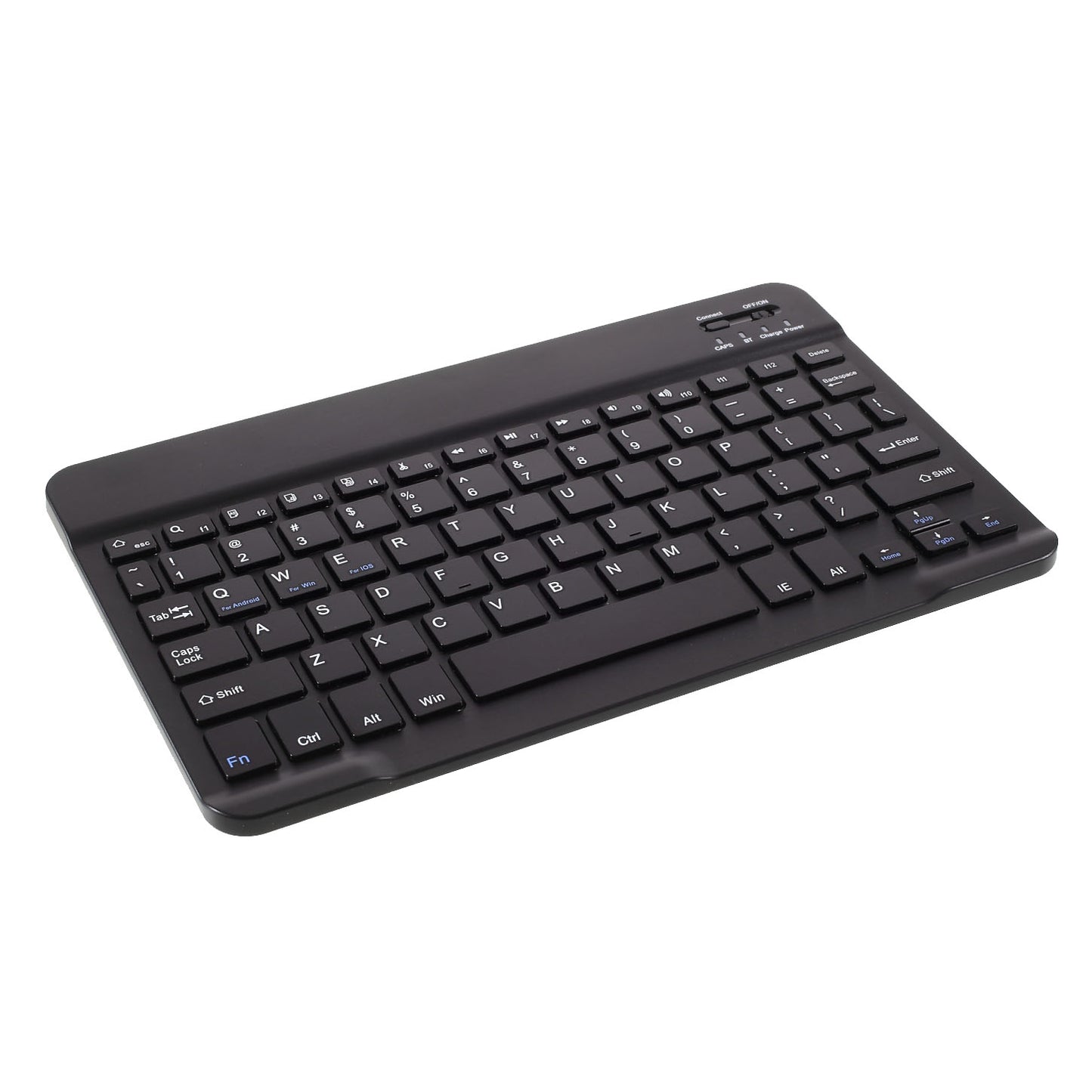 10 Inch Mini Bluetooth Keyboard USB Rechargeable Wireless Keyboard for iPad Tablet PC