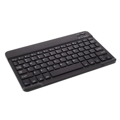 10 Inch Mini Bluetooth Keyboard USB Rechargeable Wireless Keyboard for iPad Tablet PC