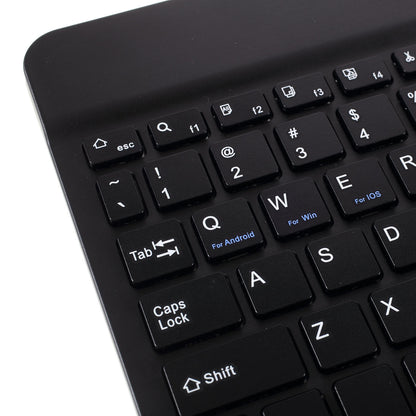 10 Inch Mini Bluetooth Keyboard USB Rechargeable Wireless Keyboard for iPad Tablet PC