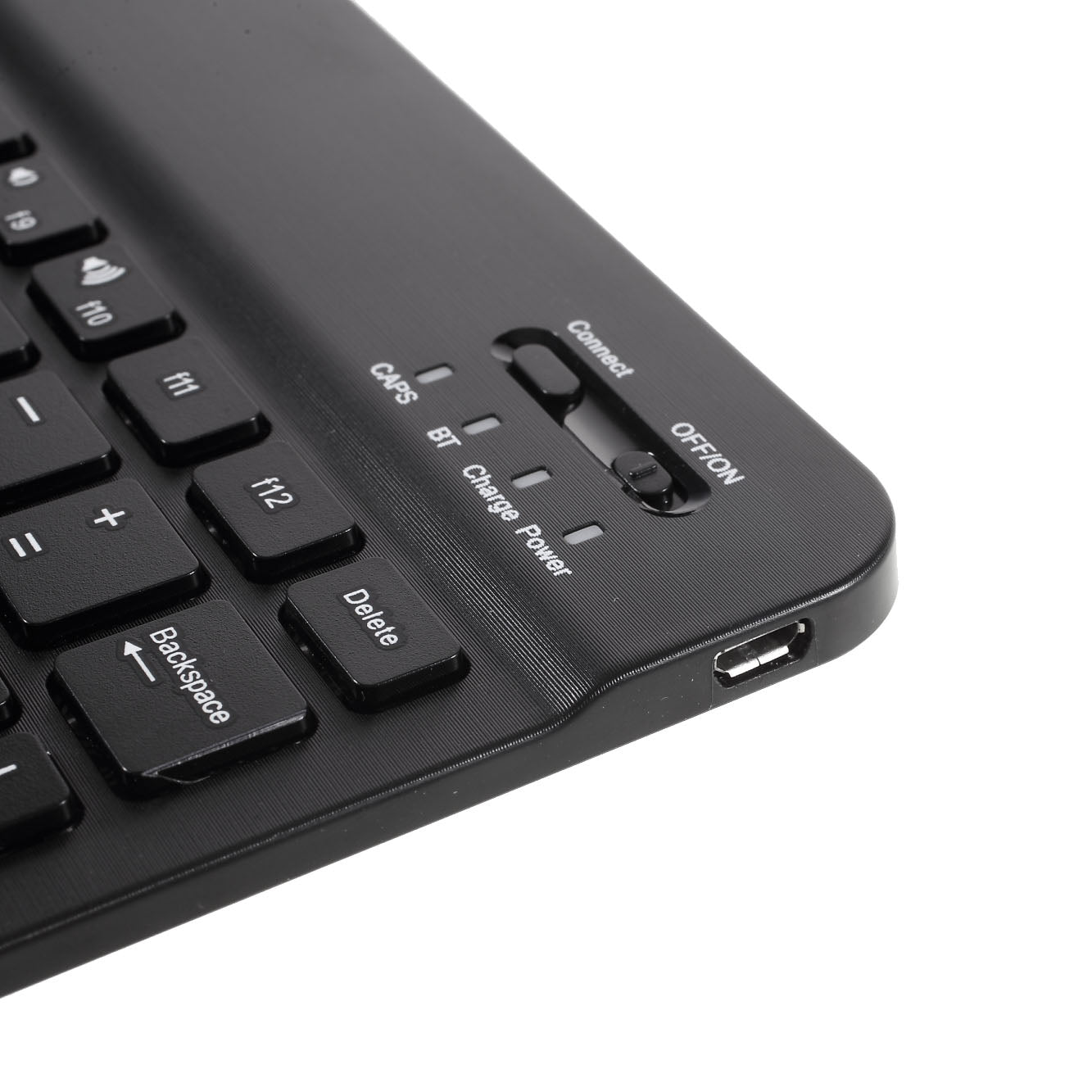 10 Inch Mini Bluetooth Keyboard USB Rechargeable Wireless Keyboard for iPad Tablet PC