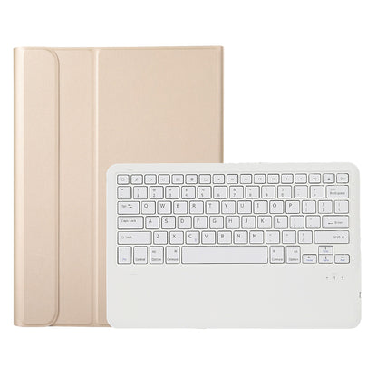 A970B Leather Case Bluetooth Keyboard with Built-in Pen Slot for Samsung Galaxy Tab S7 FE T730 T736/S7 Plus 12.4 Inch (T970/T975 2020)