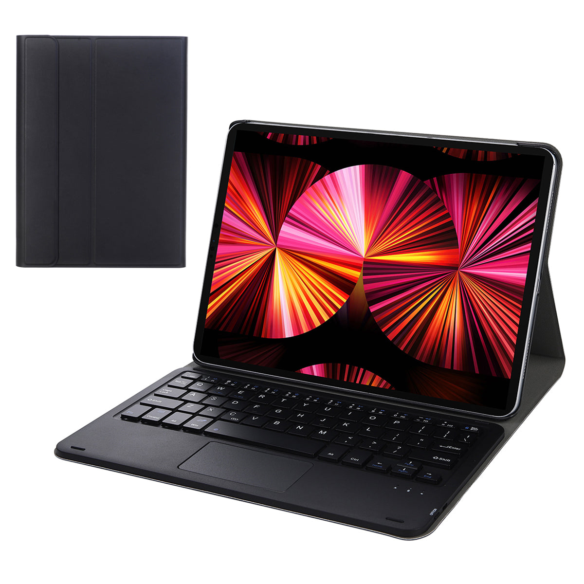 A11-A Bluetooth Keyboard with Standing Leather Case for iPad Pro 11-inch (2018) (2020) (2021) / iPad Air (2022)/(2020)