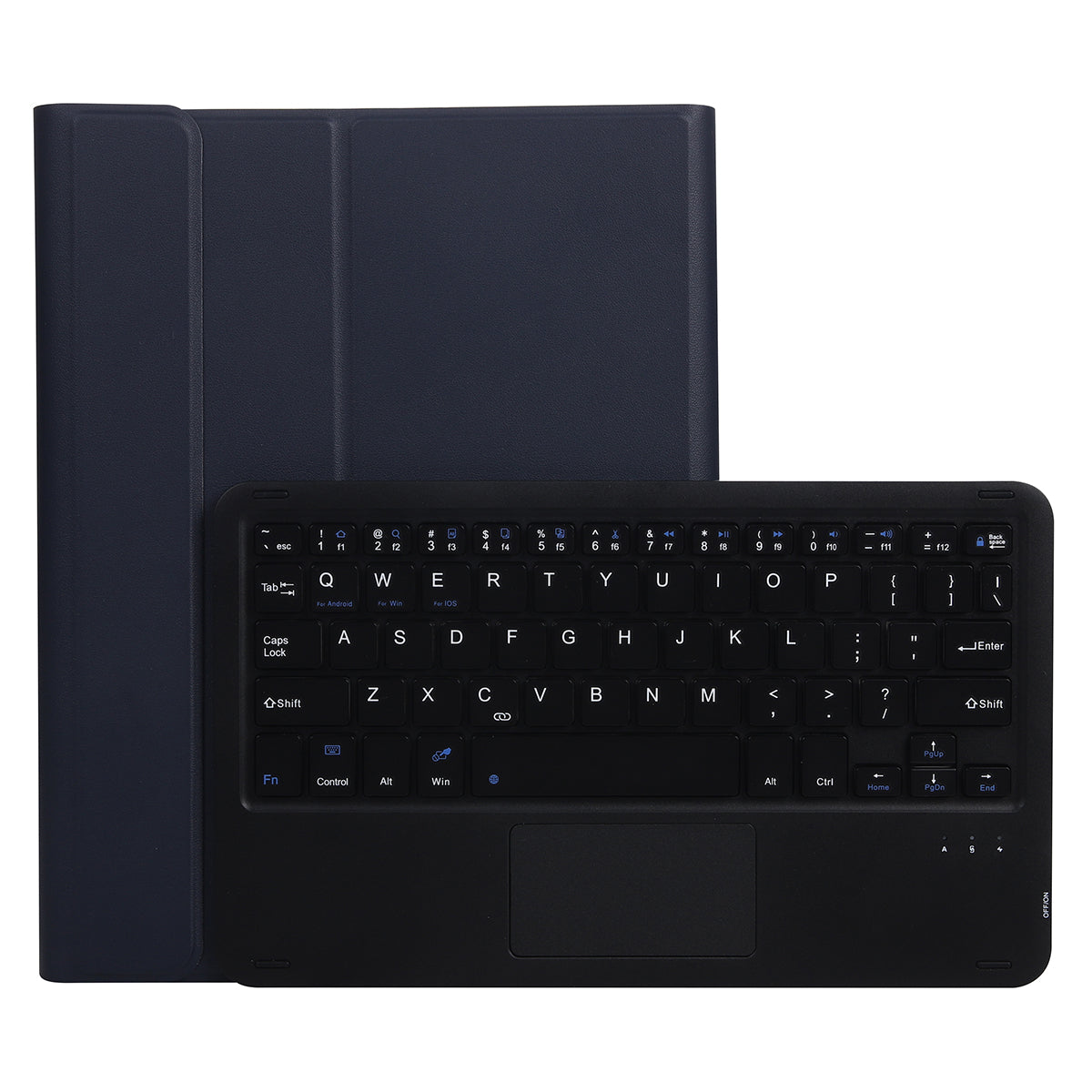 A11-A Bluetooth Keyboard with Standing Leather Case for iPad Pro 11-inch (2018) (2020) (2021) / iPad Air (2022)/(2020)