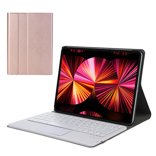 A11-A Bluetooth Keyboard with Standing Leather Case for iPad Pro 11-inch (2018) (2020) (2021) / iPad Air (2022)/(2020)