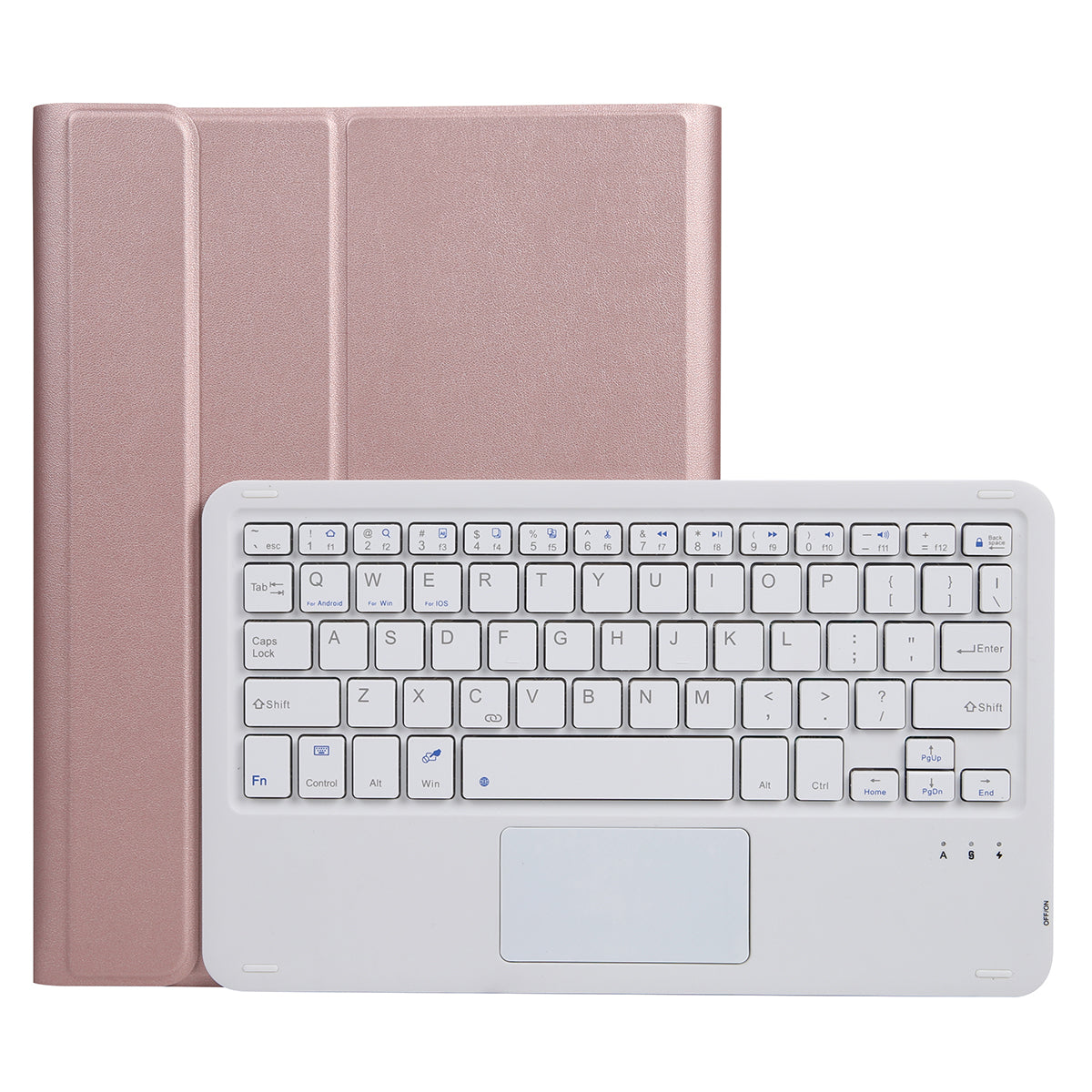 A11-A Bluetooth Keyboard with Standing Leather Case for iPad Pro 11-inch (2018) (2020) (2021) / iPad Air (2022)/(2020)