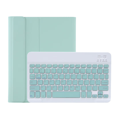 C-11B Candy Color Leather Case Bluetooth Keyboard with Pen Slot for iPad Pro 11-inch (2021)