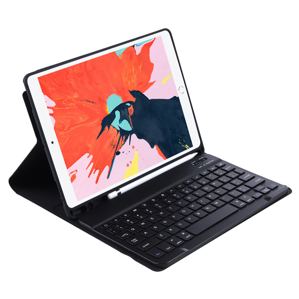 C-11B Candy Color Leather Case Bluetooth Keyboard with Pen Slot for iPad Pro 11-inch (2021)