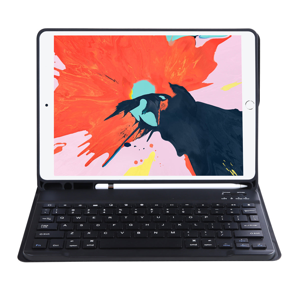 C-11B Candy Color Leather Case Bluetooth Keyboard with Pen Slot for iPad Pro 11-inch (2021)