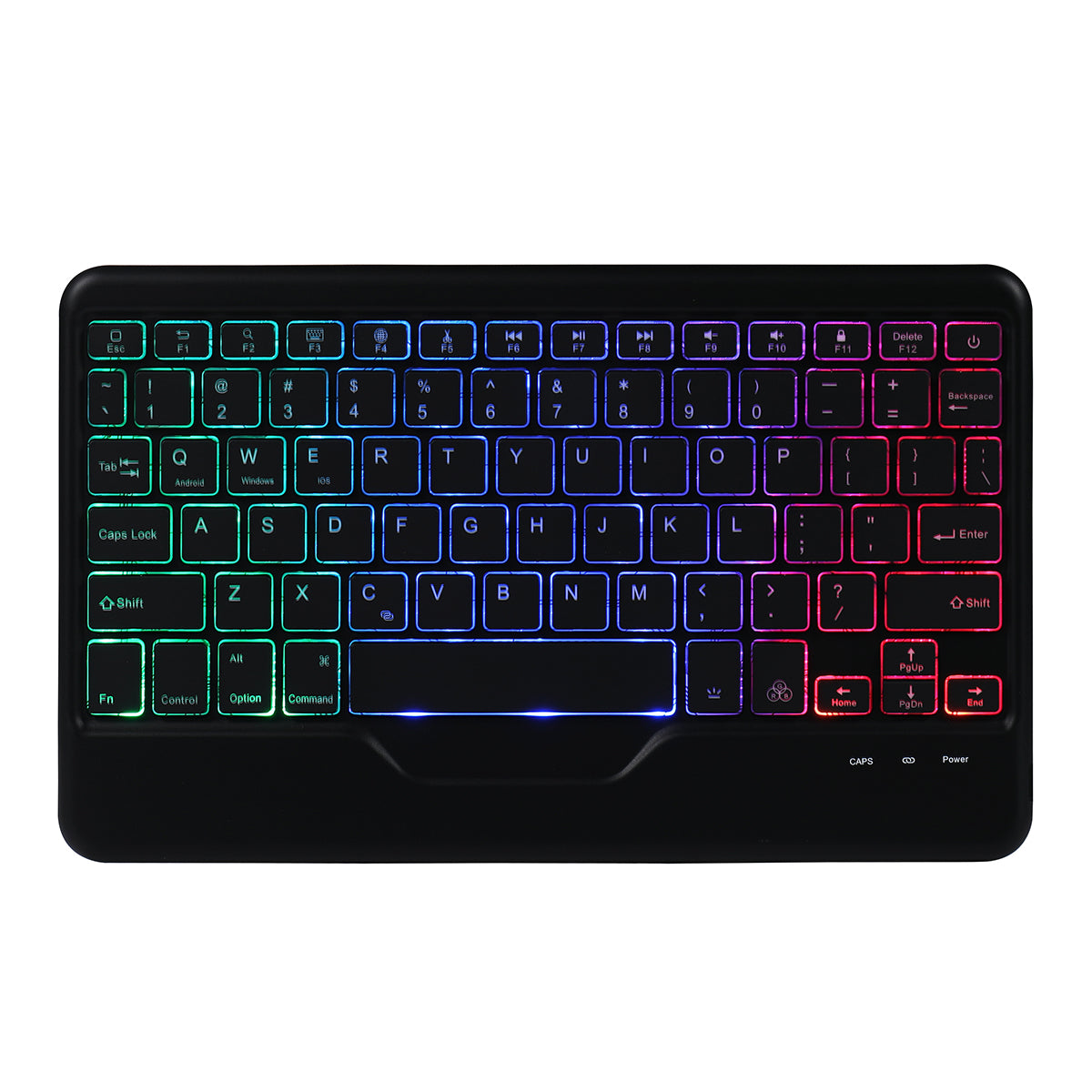 B011S Bluetooth Keyboard Leather Tablet Stand Case Protector with Backlight for iPad Pro 11-inch (2021/2020/2018)/iPad Air (2022)/(2020)