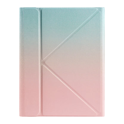 B011S Bluetooth Keyboard Leather Tablet Stand Case Protector with Backlight for iPad Pro 11-inch (2021/2020/2018)/iPad Air (2022)/(2020)