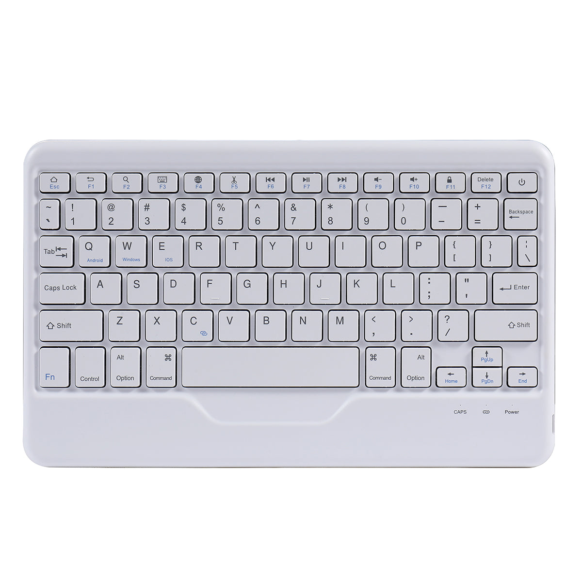 B011 Trid-fold Stand Bluetooth Keyboard Tablet Case Cover with Pen Slot for iPad Pro 11-inch (2021/2020/2018)/iPad Air (2022)/(2020)