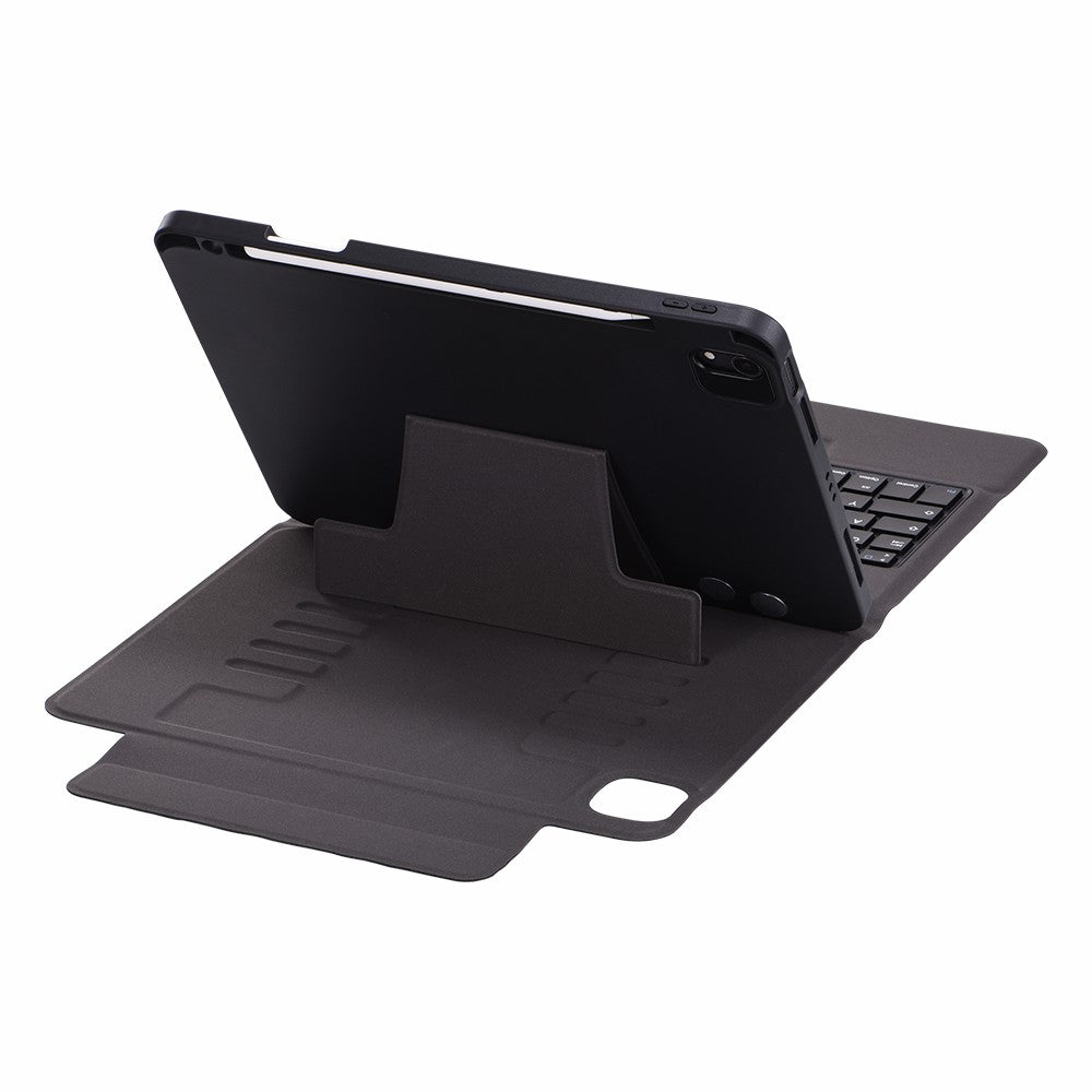 T6016 Ultra Thin Wireless Bluetooth Keyboard Protective Leather Case for iPad Air (2022)/(2020)/Pro 11-inch (2021)/(2020)/(2018)