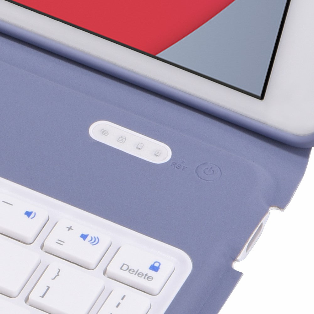 T1082 Magnetic Clasp Wireless Bluetooth Keyboard Inner TPU Protective Leather Case with Pen Loop for iPad 10.2 (2021)/(2020)/(2019)/Air 10.5 inch (2019)/Pro 10.5-inch (2017)