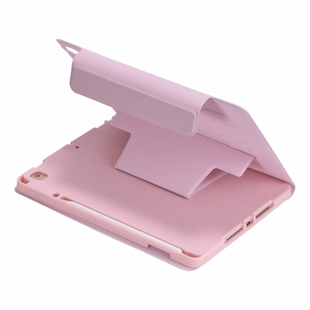 T6012 Ultra Slim Wireless Bluetooth Keyboard Leather Protective Case for iPad 10.2 (2021)/(2020)/(2019)/Air 10.5 inch (2019)/Pro 10.5-inch (2017)