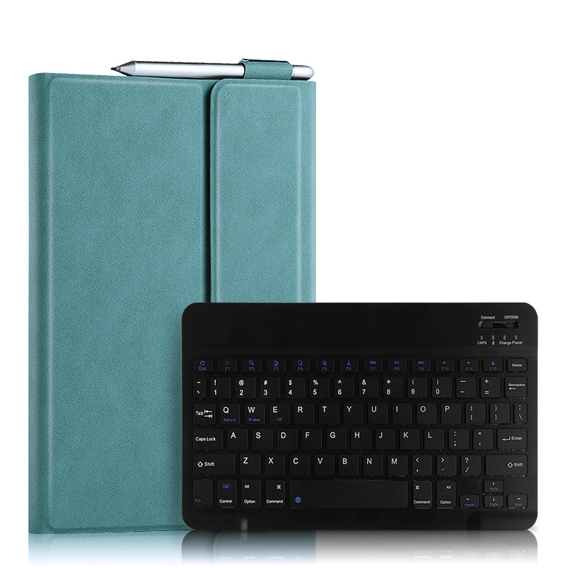 Wireless Bluetooth Keyboard + Leather Tablet Cover Shell for Huawei MatePad 11 (2021)