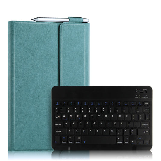Wireless Bluetooth Keyboard + Leather Tablet Cover Shell for Huawei MatePad 11 (2021)
