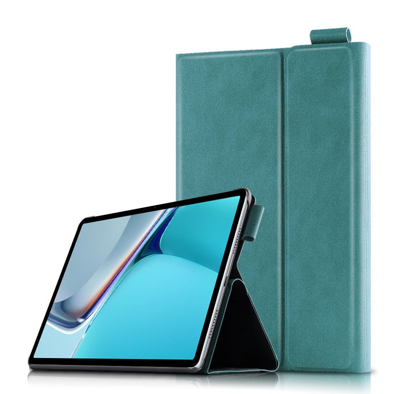Wireless Bluetooth Keyboard + Leather Tablet Cover Shell for Huawei MatePad 11 (2021)