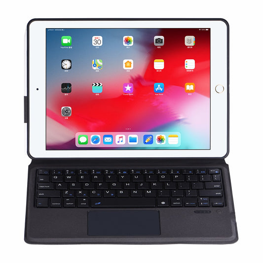 1092 Automatic Sleep Wireless Bluetooth Keyboard + Exquisite Leather Protective Cover Case for iPad 10.2 (2021)/(2020)/(2019)/Air 10.5 inch (2019)/Pro 10.5-inch (2017)