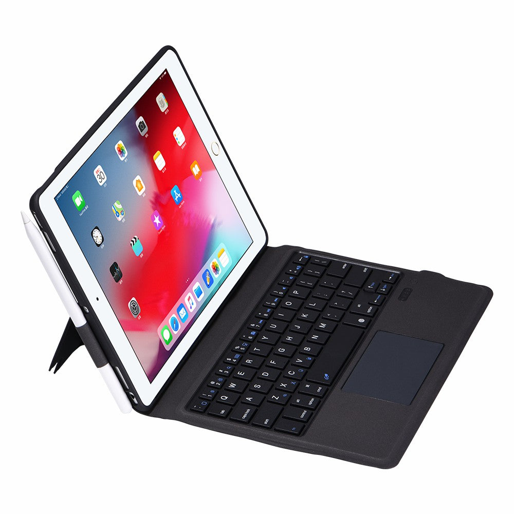 1092 Automatic Sleep Wireless Bluetooth Keyboard + Exquisite Leather Protective Cover Case for iPad 10.2 (2021)/(2020)/(2019)/Air 10.5 inch (2019)/Pro 10.5-inch (2017)