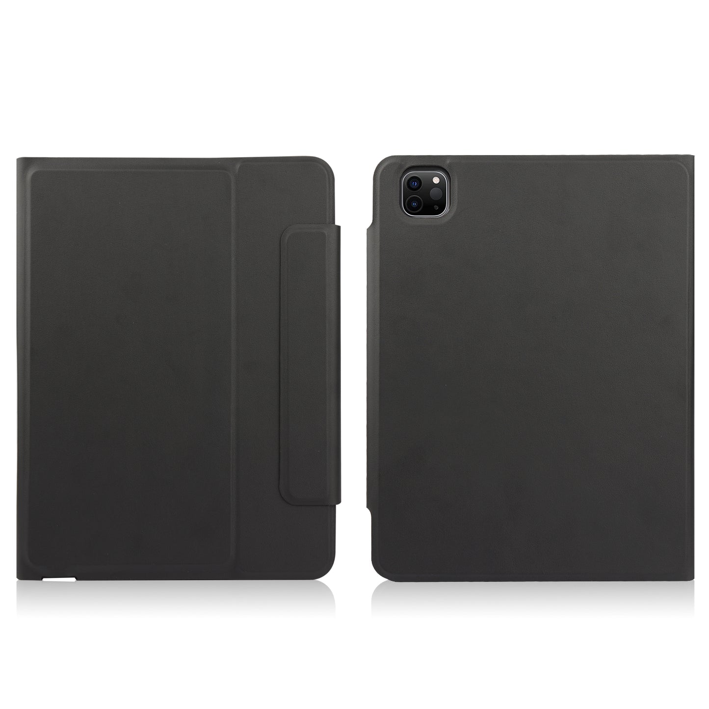 6016 Compact and Thin Wireless Bluetooth Keyboard + Delicate PU Leather Protective Cover Case for iPad Pro 11-inch (2021)/(2020)/(2018)/Air (2022)/(2020)