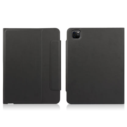 6016 Compact and Thin Wireless Bluetooth Keyboard + Delicate PU Leather Protective Cover Case for iPad Pro 11-inch (2021)/(2020)/(2018)/Air (2022)/(2020)