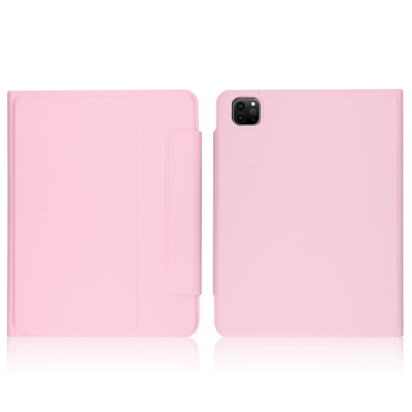 6016 Compact and Thin Wireless Bluetooth Keyboard + Delicate PU Leather Protective Cover Case for iPad Pro 11-inch (2021)/(2020)/(2018)/Air (2022)/(2020)