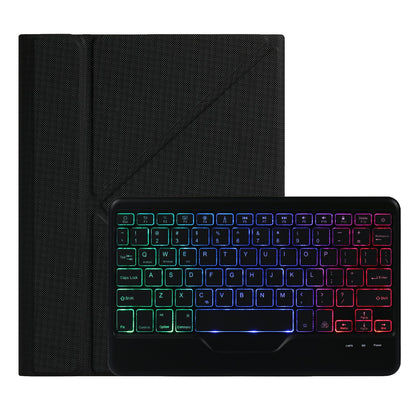 B07S Bluetooth Keyboard with Triangle Support Stand Leather Case [with Backlit] for iPad 9.7 (2017) (2018) / iPad Pro 9.7 (2016) / iPad Air 2