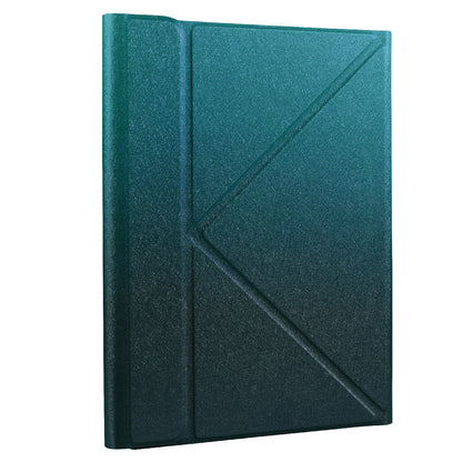 B07S Bluetooth Keyboard with Triangle Support Stand Leather Case [with Backlit] for iPad 9.7 (2017) (2018) / iPad Pro 9.7 (2016) / iPad Air 2