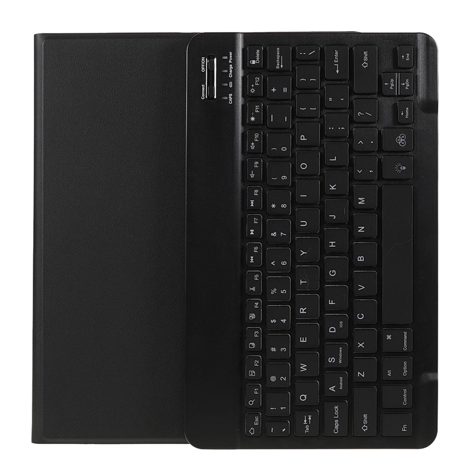 A07BS Ultra Thin Detachable Bluetooth Keyboard Leather Case with Pen Slot and Backlit for iPad Air/Air 2/Pro 9.7 (2016)/9.7 (2017)/(2018)