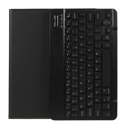 A07BS Ultra Thin Detachable Bluetooth Keyboard Leather Case with Pen Slot and Backlit for iPad Air/Air 2/Pro 9.7 (2016)/9.7 (2017)/(2018)