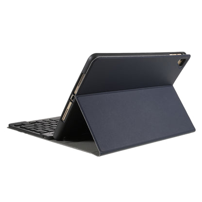 A07BS Ultra Thin Detachable Bluetooth Keyboard Leather Case with Pen Slot and Backlit for iPad Air/Air 2/Pro 9.7 (2016)/9.7 (2017)/(2018)