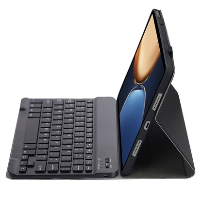 AHV7 Ultra-thin Leather Cover Inner TPU Tablet Protective Case + Wireless Bluetooth Keyboard for Honor Pad V7 Pro 11-inch