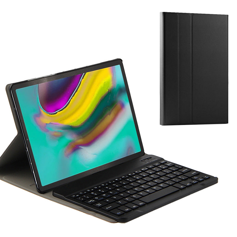 Leather Tablet Stand Case with Wireless Bluetooth Keyboard for Samsung Galaxy Tab A 10.1 (2019) T510