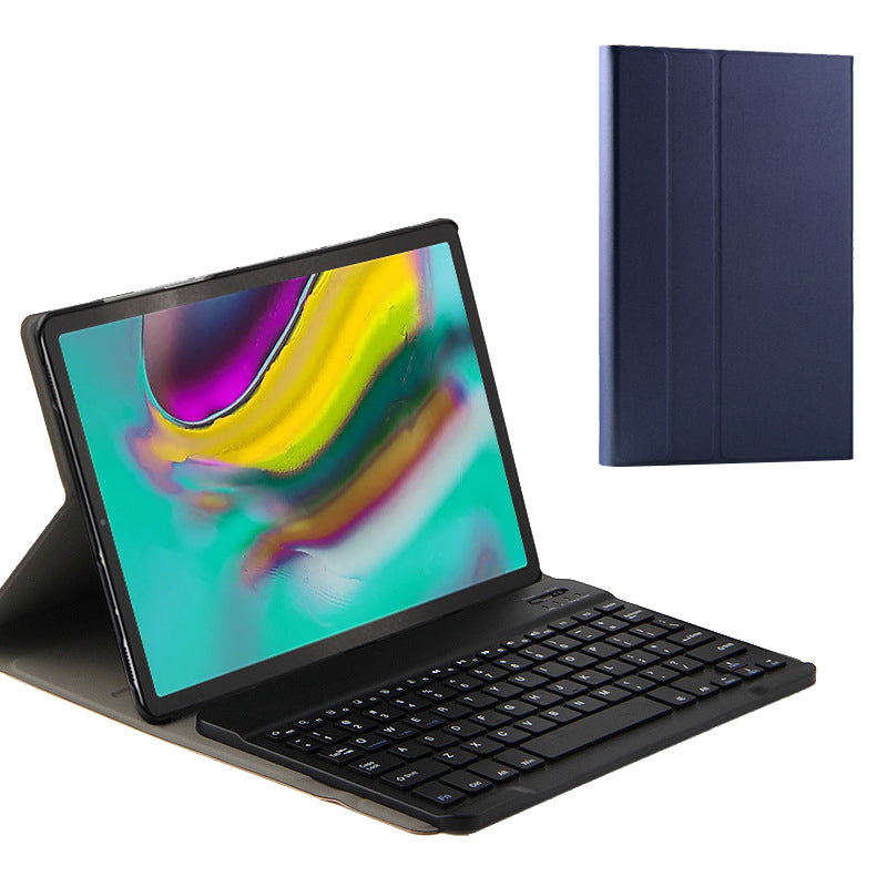 Leather Tablet Stand Case with Wireless Bluetooth Keyboard for Samsung Galaxy Tab A 10.1 (2019) T510
