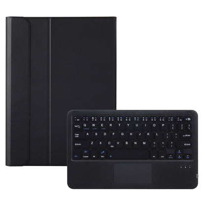 A08-A Bluetooth 3.0 Wireless Keyboard Leather Case 200mAh with Touch Mouse for Samsung Galaxy Tab A 8.0 2021 (SM-X205/X200)