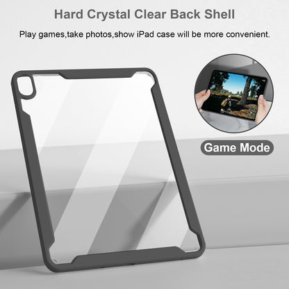 Dust-proof TPU Tablet Stand Case Shock Resistant Protective Cover with Magnetic Detachable Bluetooth Keyboard for iPad mini (2021)